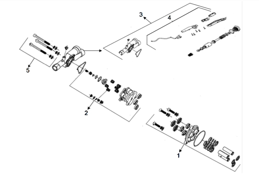 Guia de pistones para Hidrolavadora Karcher K2 (1.994-355.0)  / 9.303-157.0